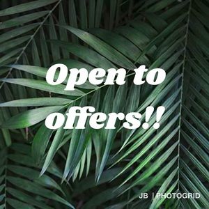 Accepting reasonable offers!